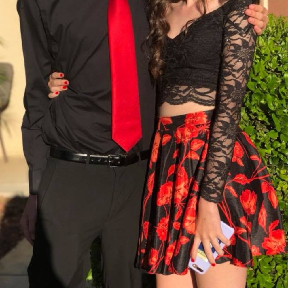 windsor two piece rose homecoming dress